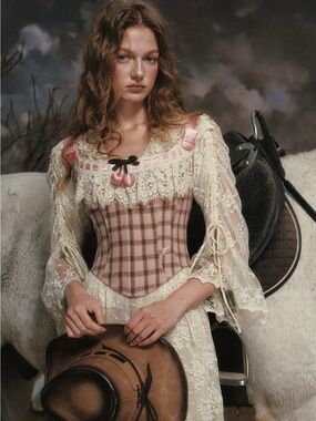 NEW LaceMade Sweetheart Coco Corset Top